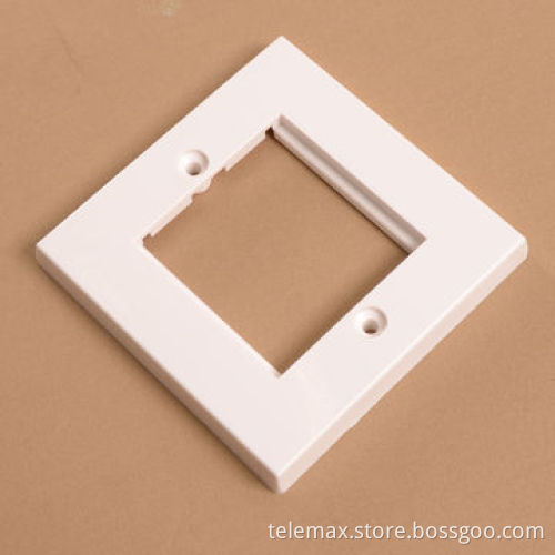 2-port UK Style FaceplateNew